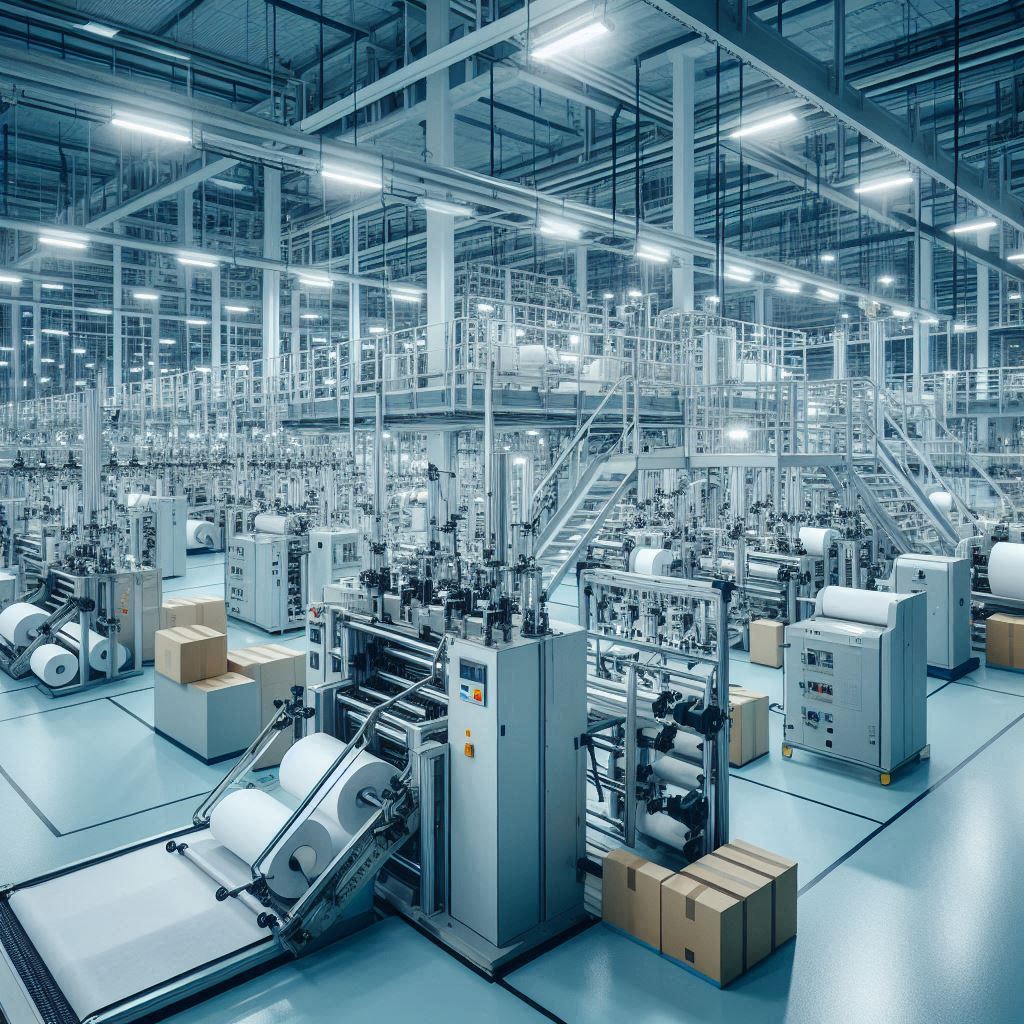 کارخانه دستمال کاغذی